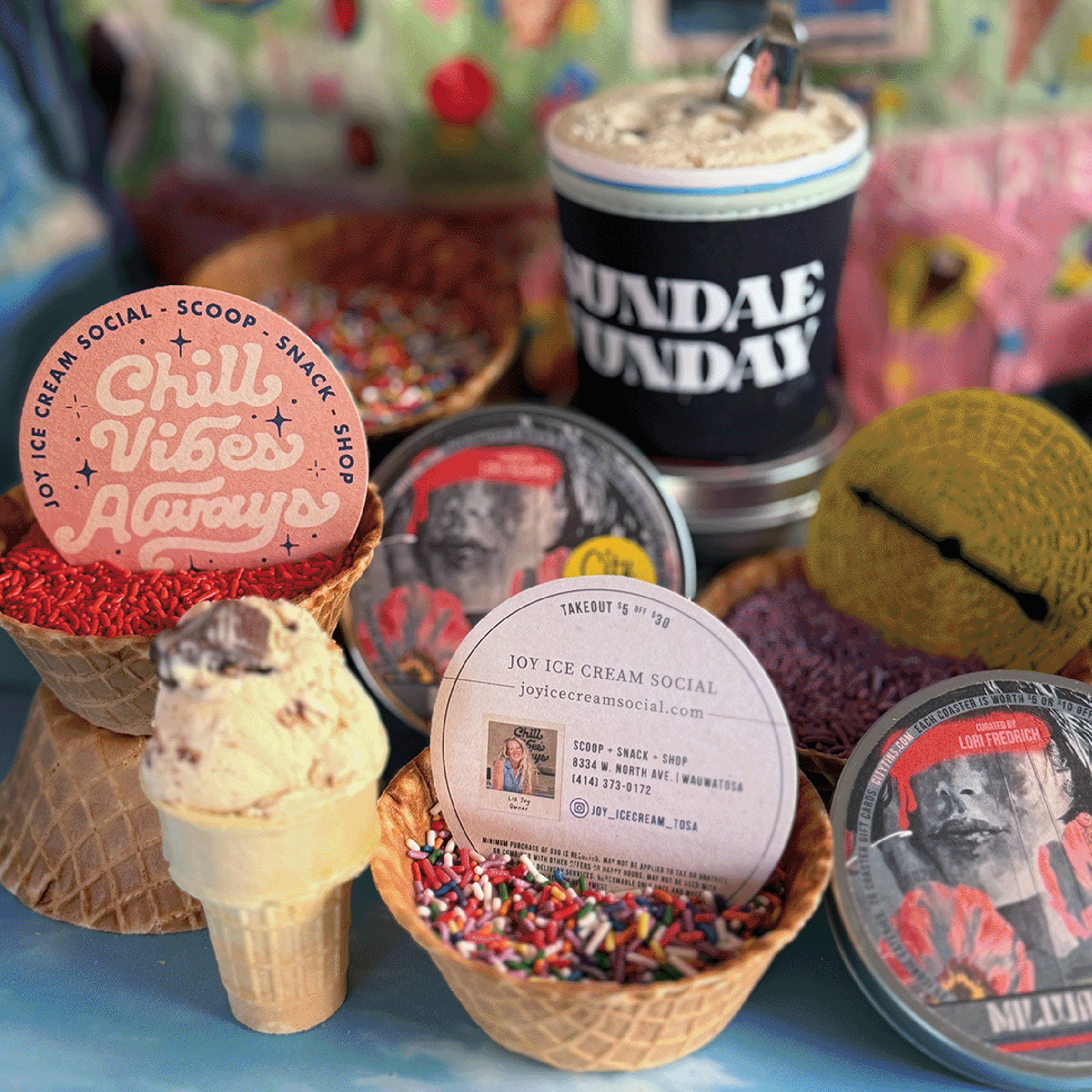 Joy Ice Cream coaster