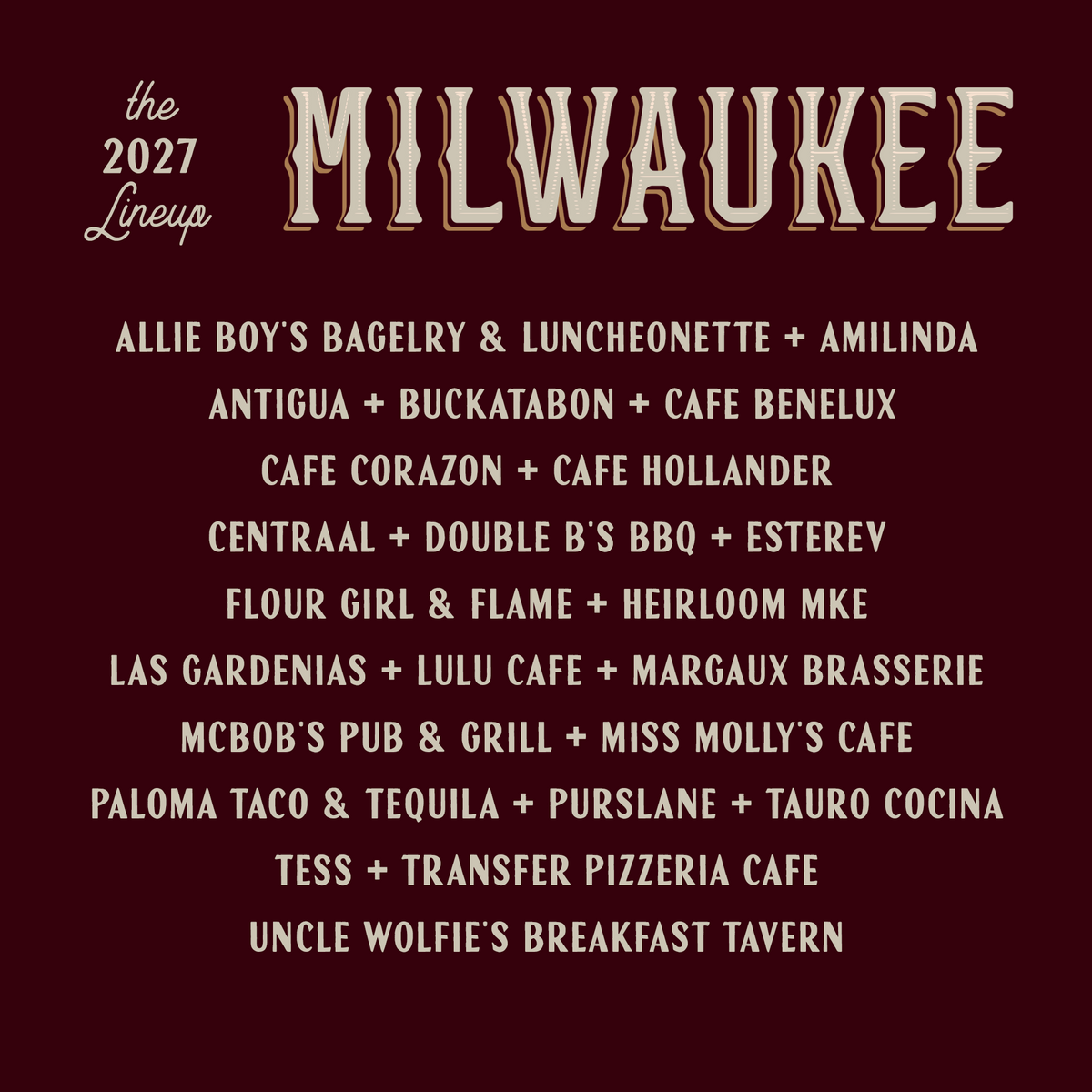 2027 Milwaukee Edition